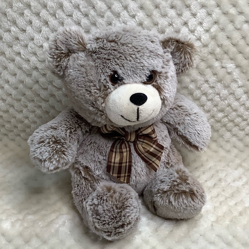 Creature Comforts Plush Gray Brown Teddy Bear Stuffed Animal Toy 🧸